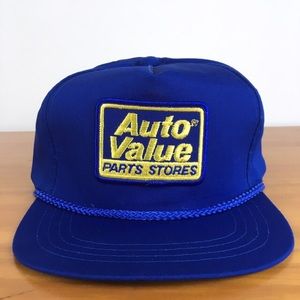 Vintage Auto Value Parts Store Royal Snapback